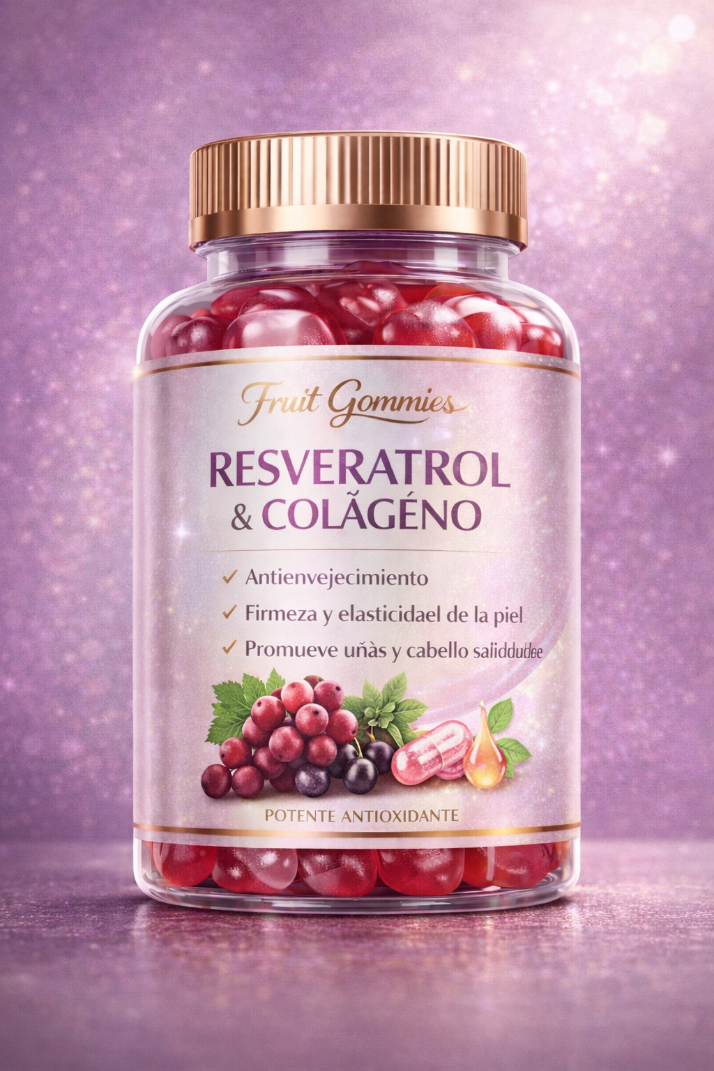 Gomitas Colageno Y Resveratrol