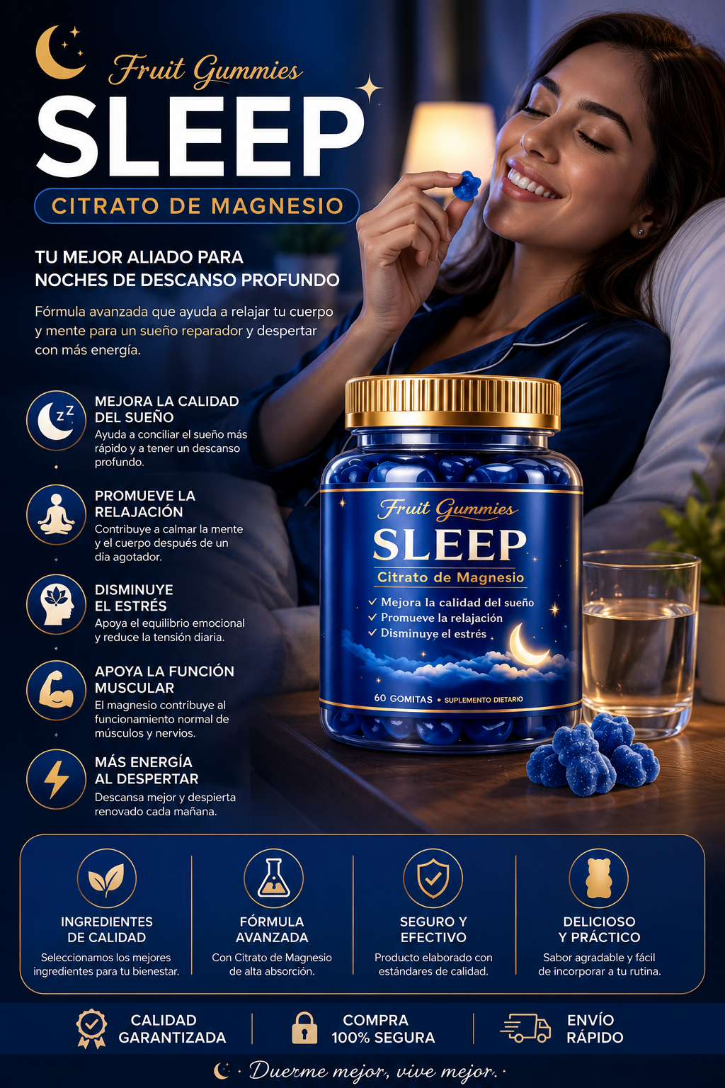 Gomitas Citrato Sleep