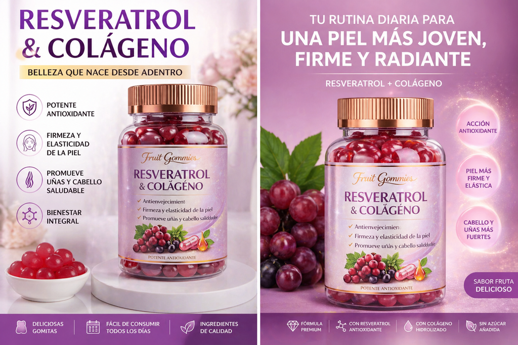 Gomitas Colageno Y Resveratrol
